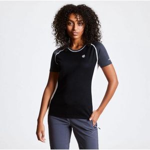 Dare2B Fixate Sporttop Dames - Zwart - Maat 44