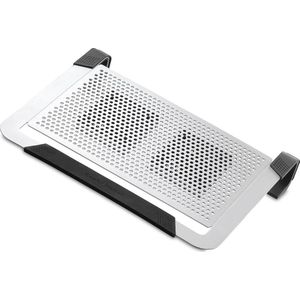 17-inch koelpad met verstelbare stille ventilatoren - Aluminium