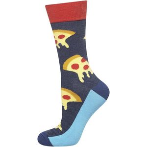 vrolijke sokken Pizza maat 40 - 45