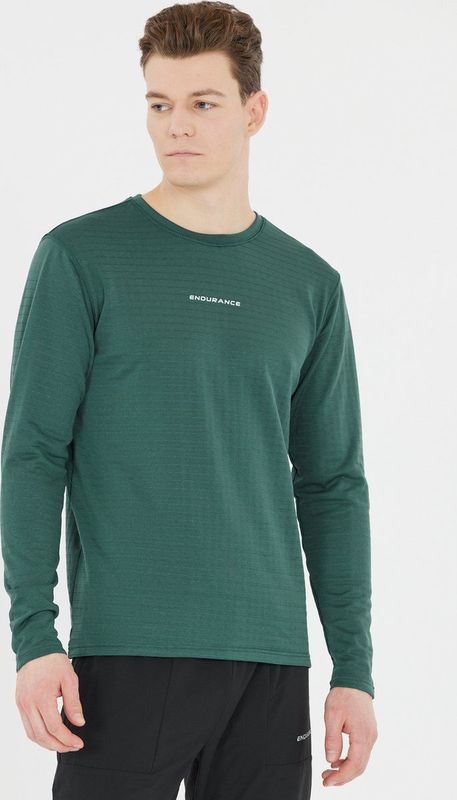 ENDURANCE Functioneel shirt 'Toko'  groen / wit