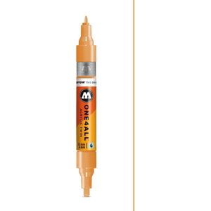 Molotow ONE4ALL - Fluoriserend Oranje Acrylic Twin 1,5 – 4 mm Marker