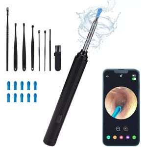 Ear Cleaner-Oor Camera - Oorreiniger Met Camera -Oorsmeer verwijderaar Set -Geschikt voor Kinderen en Volwassenen-Oorlepel - Reinigingsset- Oplaadbaar