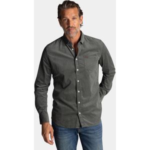 NZA - Groen - Katoen Stretch Overhemd