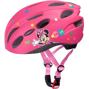 Disney Fietshelm Minnie Junior Polycarbonaat Roze Maat 52-56