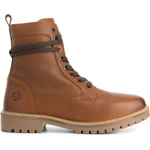 Travelin' - Trongsberg - Veterboots - Cognac - Wolgevoerd