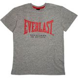 Everlast T-shirt Met Korte Mouwen Grijs 8 Years Jongens