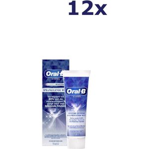 12x Oral-B 3D White Sparkling Mint Tandpasta 75ML