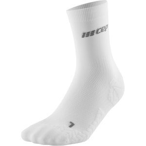 CEP | Ultralight compressie sokken | Mid cut | Heren | Wit | Maat V | Schoenmaat: 45-48+