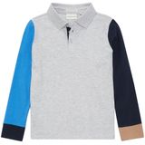 Tom Tailor 1033839 Lange Mouw Poloshirt Grijs 92-98 cm Jongens