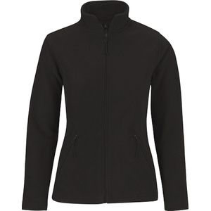 Fleecevest 'ID.501 Micro Fleece Full Zip' Dames Maat M Zwart