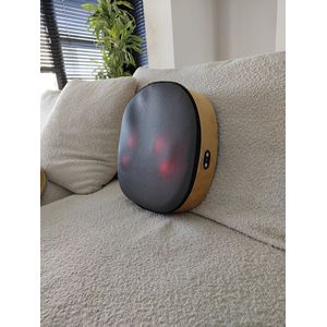 Pressplus Sensepro Massagekussen - Gold - inclusief infrarood inclusief speciale hoes voor uw voeten - Shiatsumassage - Infrarood - 2 draairichtingen - 4 infraroodpunten - helpt tegen kramp - zorgt voor ontspanning - draadloos op accu te gebruiken