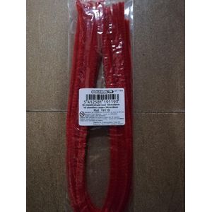 Chenilledraad ROOD 100 stuks van 50 cm