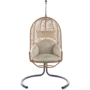 SittySeats Dilopi Hangstoel - Swing chair - Cocoon stoel - Swing chair - Hammock stoel - Hangende egg chair - Schommelstoel