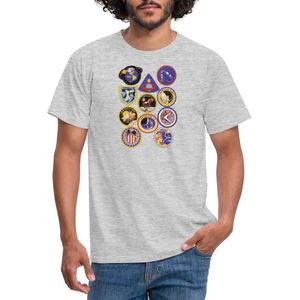 NASA Apollo-missie-insignes T-Shirt Heren