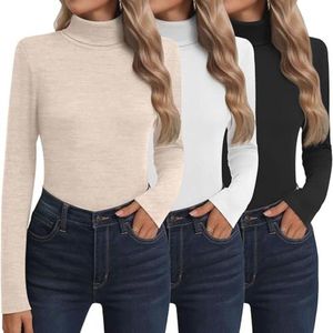 Dames Coltrui 3-Pack Lange Mouwen Thermisch Ondergoed