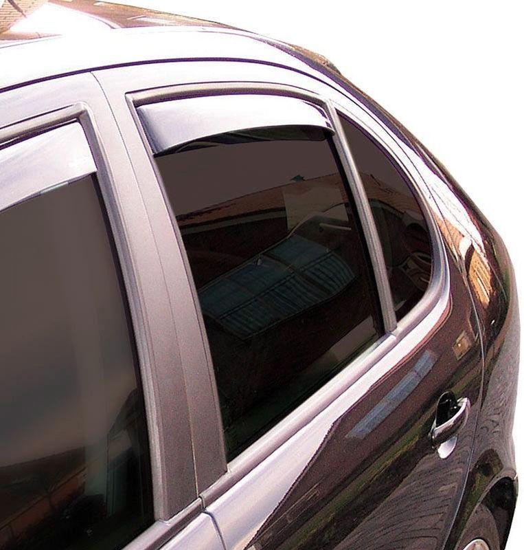 ClimAir Zijwindschermen Master Dark (achter) passend voor Mitsubishi Eclipse Cross 2017-