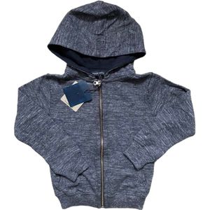 Terre Bleue hooded vest Gerry maat 116 denim chine