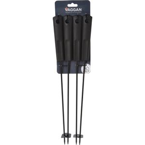 Vaggan barbecue pennen set (4 stuks)