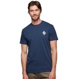 Black Diamond - Equipment For Alpinists - T-shirt - Blauw - Korte Mouwen