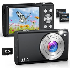 Thuys – Vlog Camera Voor Beginners – Videocamera – Handycam – 4K Kwaliteit