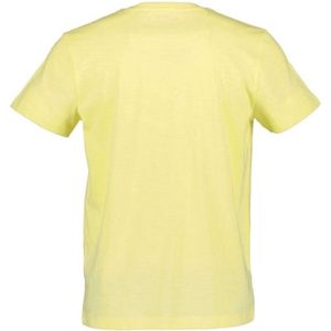 Blue Seven heren shirt 302726 geel print - M