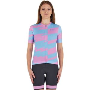 Santini Furia Smart Korte Mouw Wielertrui Roze 2XS Vrouw
