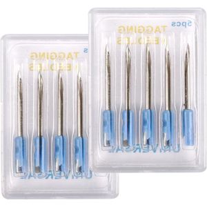 Allecto Plus - 60 stuks vervanging labelpistoolnaalden blauw - prijskaartjes - tagbevestiging kledinglabeler