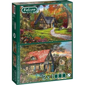 The Woodland Cottage - Legpuzzel (2 x 1000 stukjes)
