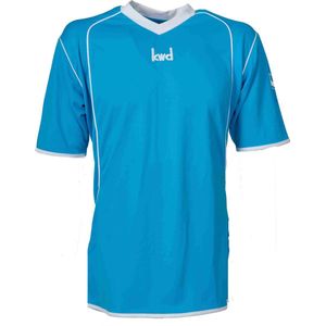 KWD Sportshirt Victoria - Voetbalshirt - Volwassenen - Maat M - Blauw/Wit