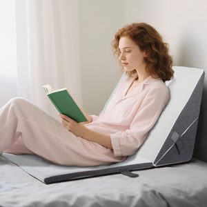 Unyqoos® Orthopedisch wigkussen met verstelbare hoogte voor comfort en ondersteuning