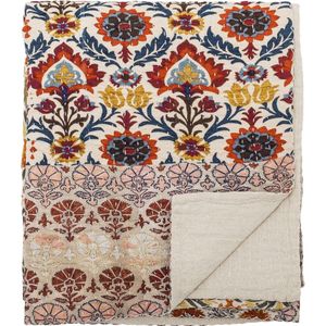 Bloomingville - Krea - Plaid - Oranje - Katoen - 150x130cm