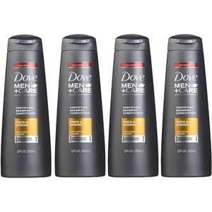 Dove Men+Care Thickening / Strenghtening Shampoo - Voordeelverpakking 4 x 250 ml