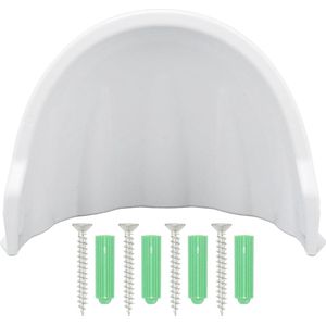 ABS Plastic Zon- en Regenscherm voor Beveiligingscamera's - Universele Weerbestendige Regenhoes - Buiten CCTV Camera Cover