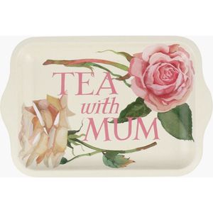 Dienblad klein -Tray Tea with mum - Emma Bridgewater Roses - Moederdag