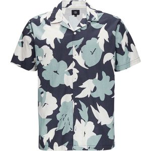 Qs Men-Hemd--58A0 BLUE-Maat M