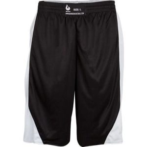 Burned Dubbelzijdig Short - Sportbroek - Zwart / Wit - XS