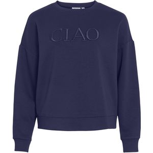Vila Vireflect ciao emb l/s sweat top/lc