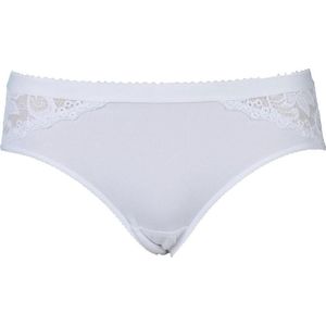 RJ Bodywear - RJ Bodywear - Bikini Slip De Luxe Wit - S - Wit - M