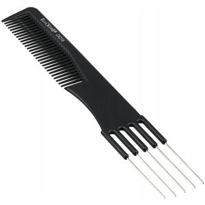 Professionele Zwarte Haarstyling Kam CK218 - Koolstofvezel