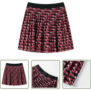 vidaXL Meisjesrokje - Kinderrokje - Kinderrokje geplooid met glitters 92 marineblauw - Glitterrokje - Marineblauw Rokje - Kindermode