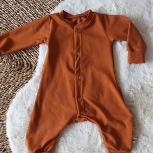 Boxpakje Roest - Roestbruin - Made By Jolien - Maat 62