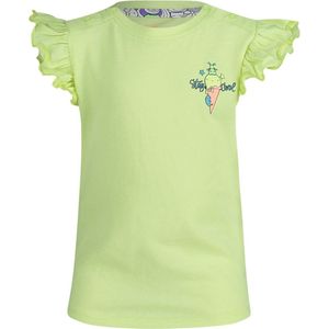 4President meisjes t-shirt Orly Neon Bright Yellow - Maat 92