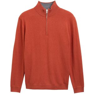 TOM TAILOR - Schipperstruien - Rood - Lange Mouw - Effen