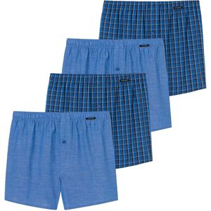 SCHIESSER Geweven boxershorts Verpakking van 4