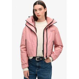 Superdry - Windbreaker jas met capuchon en borduursel - Dames