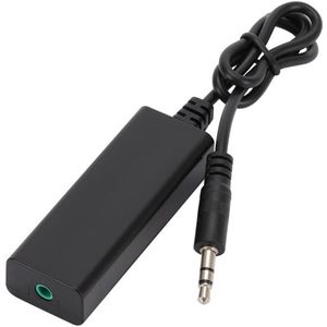 Geluidsisolatie voor grondslijpen met 3,5 mm audiokabel, geluidsisolatie voor autoluidsprekers met kabel, voor auto, thuis, stereosysteem