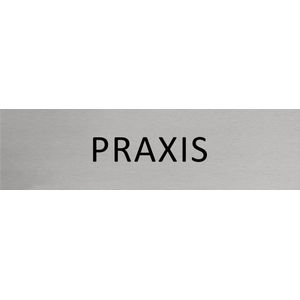 CombiCraft Aluminium Deurbordje ""Praxis "" 165x45mm met tape