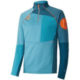 Ternua Ragger Sweatshirt Met Halve Rits Blauw S Man