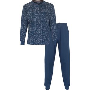 Paul Hopkins - Heren Pyjama - Blauw - Maat XXL