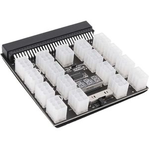 TheLau - Server PSU Adapter met 17 poorten en 1200W vermogen